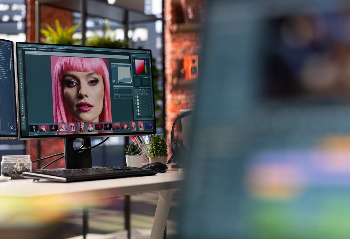 portrait retouching photoshop layers